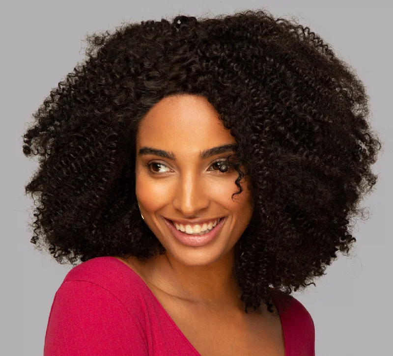 Wig for radiant texture-Virgin Brazilian Curly 4” x 4” Standard Lace Closure