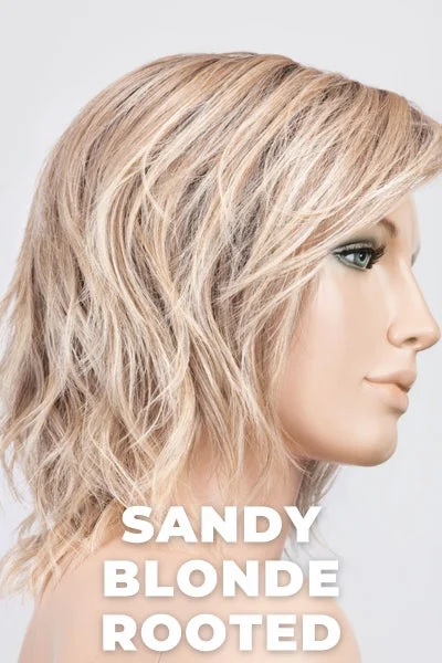 Sandy Blonde Rooted