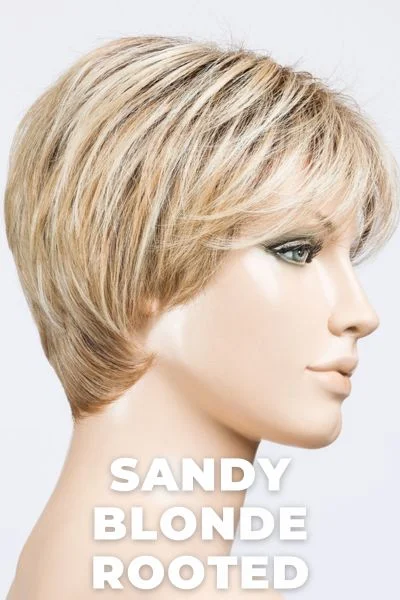 Sandy Blonde Rooted