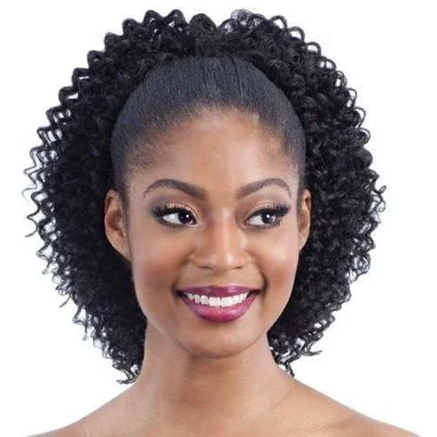 Wig for gentle shine-FREETRESS DRAWSTRING PONYTAIL Q-WATER GIRL