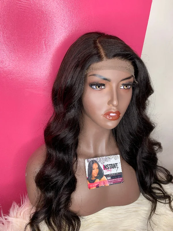 Wig for luxe vibe-Jasmine Unit: 22" Plush Body Wave Custom 5x5 Lace Closure Wig