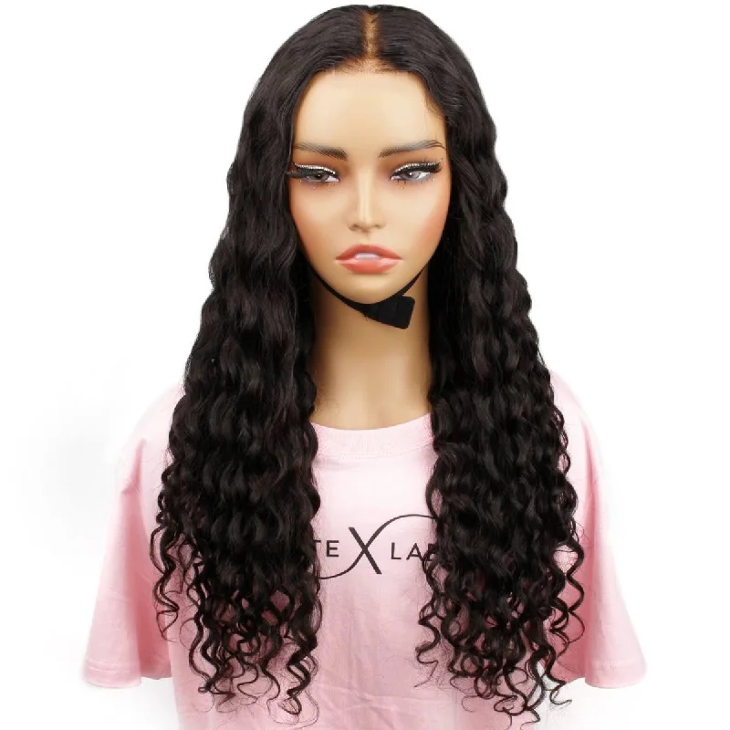 Wig for radiant style-Latin Wave HD 2x6 Closure Glueless Wig