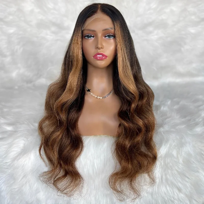 Long wavy wig with soft shine-Mystique Glueless 5x5 HD Closure Wig