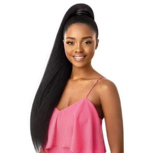 Wig for luxe flair-OUTRE PRETTY QUICK PONY JUMBO KINKY STRAIGHT