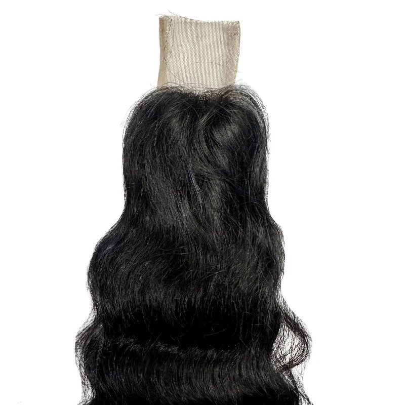 Wig for lush texture-Raw Indian Curly 2x6 Transparent Closure