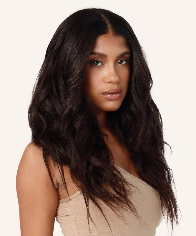 Synthetic wig for mild flair-Relaxed Straight Lace Front Wig