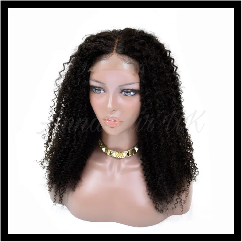 Blonde curly wig with soft curls-The Chica Unit