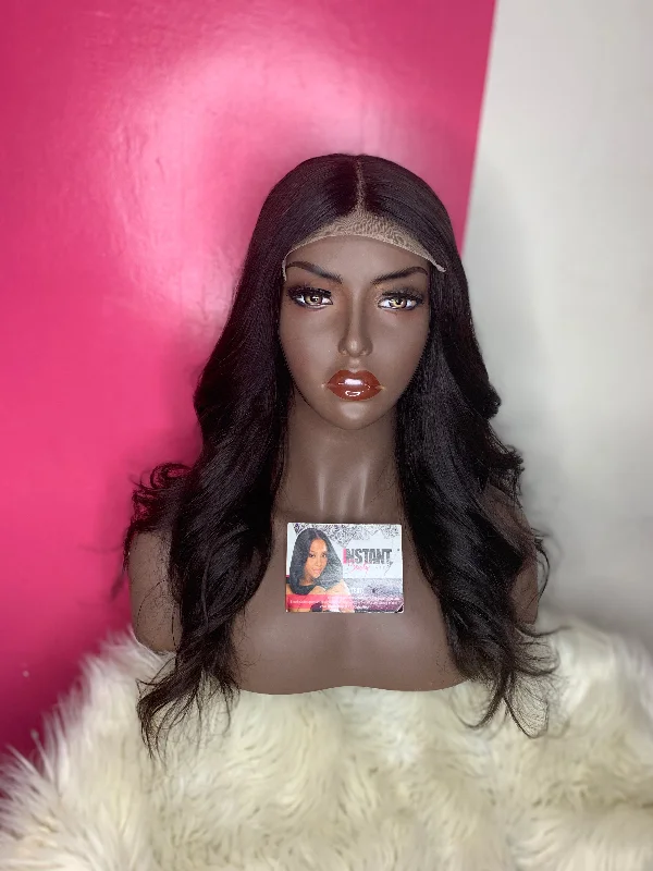 Wig for luxe flair-"Toya" Unit: 18” 5x5 Lace Closure Wig