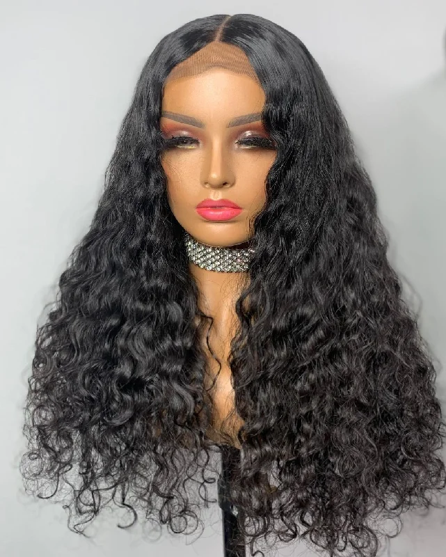 Wig for playful shine-Tyra Peruvian Wave 22 inch Wig