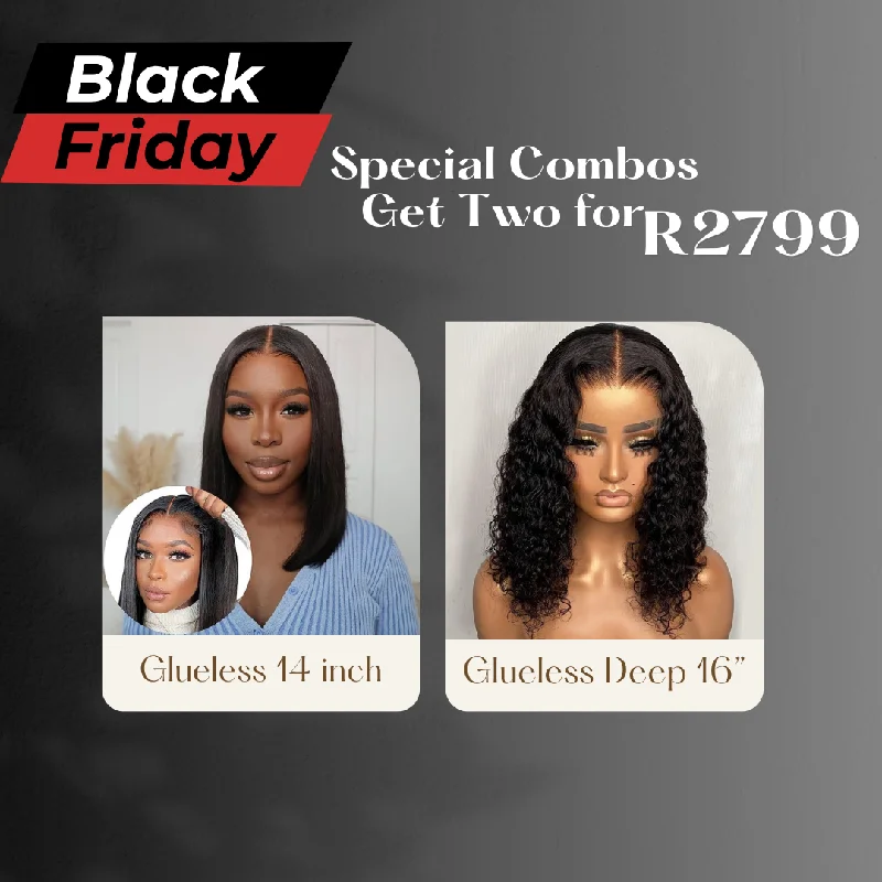 Wig for sleek shine-Two Wigs For Sale R2799