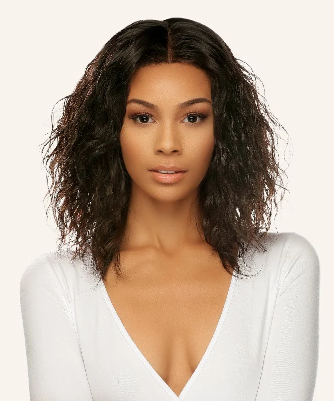 Wig for bold texture-Wavy Full Lace Wig