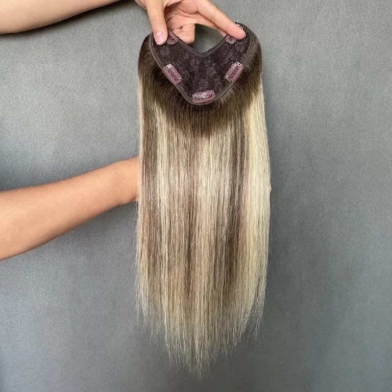 real person hair ring bulk treasure-14-24inch V-Shape Human Hair Clip-In Hair Extension With 5 Clip