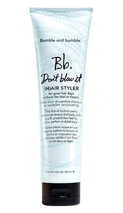 Hair care tips for hair liveliness-Bumble and Bumble Dont Blow It 5 oz