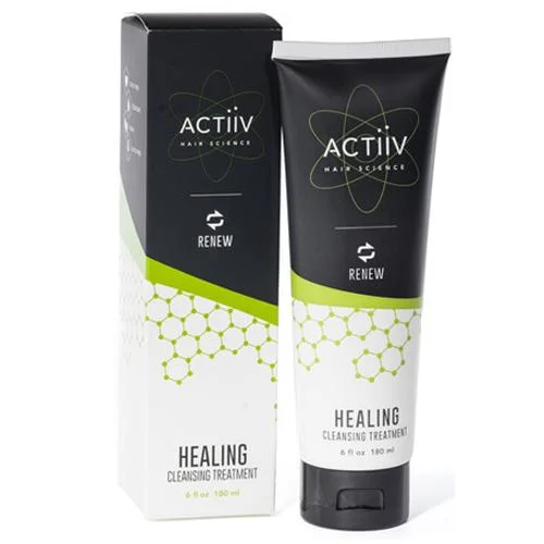 Natural hair care for durability-Actiiv Hair Science Renew Healing Cleansing Treatment 6 oz