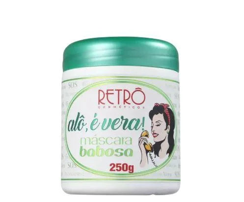 How to prevent hair sagging-Alô É Vera! Babosa Aloe Vera Dry Hair Reconstructio Mask 250g - Retro Cosmetics