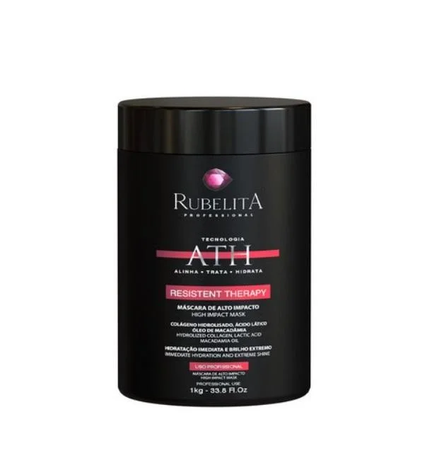 Hair care tips for hair thickness-ATH High Impact Resistent Hair Moisturizing Alignment Mask 1Kg - Rubelita