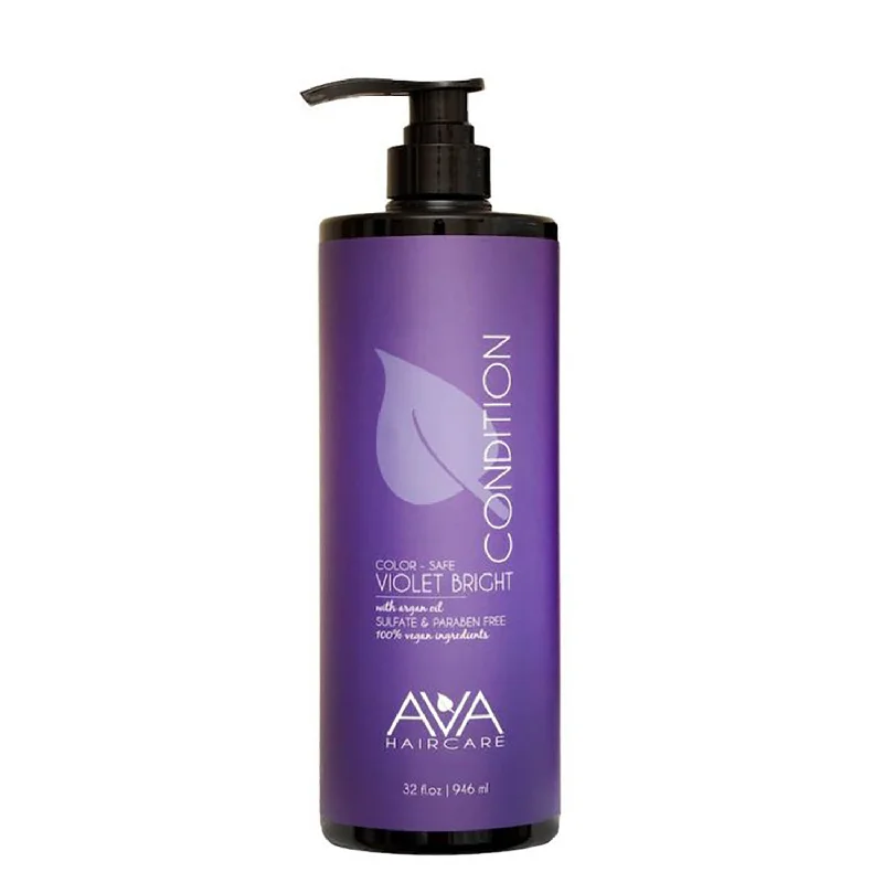 Best hair care for hair durability-Ava Violet Bright Conditioner - 32oz