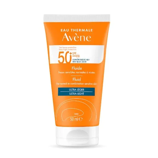 Avene Spf 50+ Fluid Sunscreen, 50ml