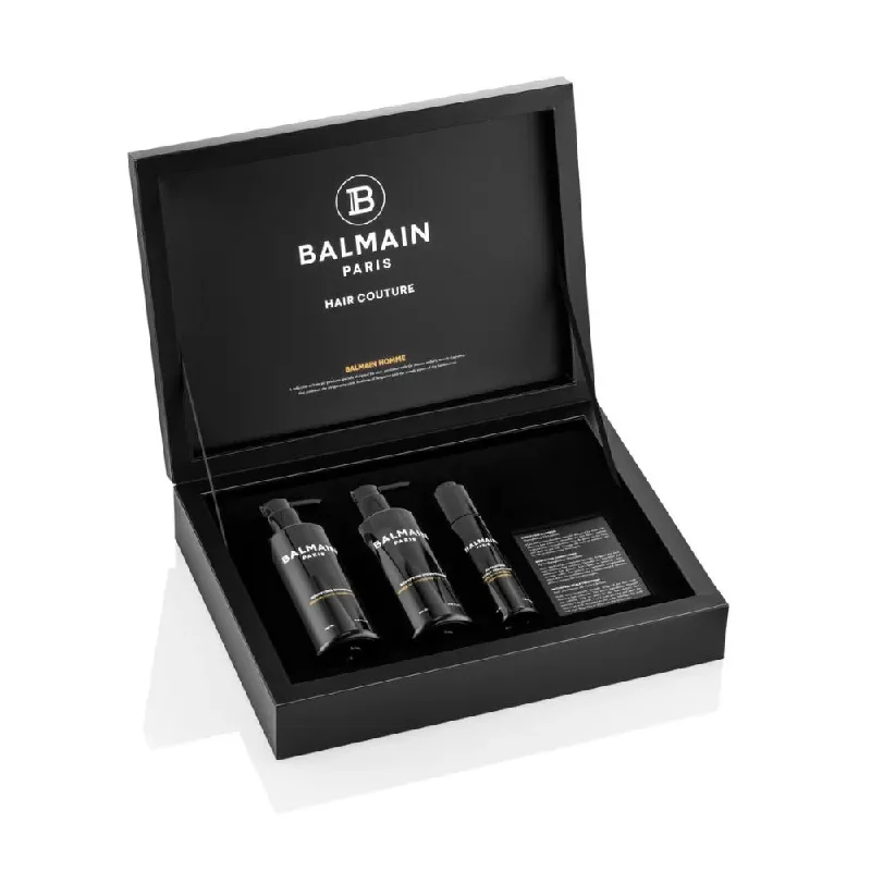 Balmain Homme Gift Set 2 (Shampoo, Conditioner, Activating Scalp Treatment)