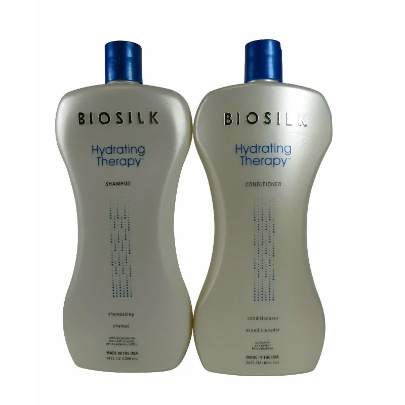 Biosilk Hydrating Therapy Shampoo And Conditioner 34 oz