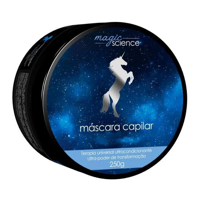 Hair care routine for frizzy loose hair-Brazilian Universal Hair Ultraconditioning Therapy Mask 250g - Magic Science