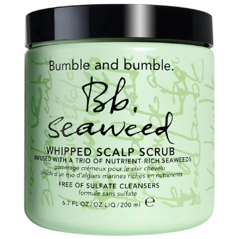 Natural hair care for hair robustness-Bumble and Bumble Seaweed Scalp Scrub 6.7 oz