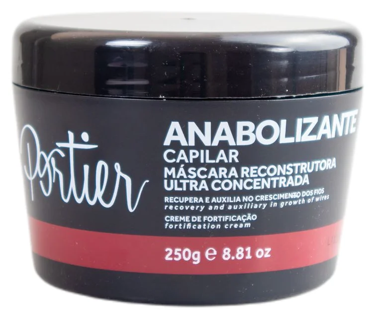 Hair care routine for hair liveliness-Cappilary Anabolic Ultra Concentrated Hair Restoration Mask 250g - Portier