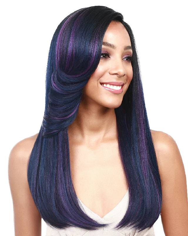 Synthetic wigs with lush waves-Chanel | Lace Front Synthetic Wig by Bobbi Boss