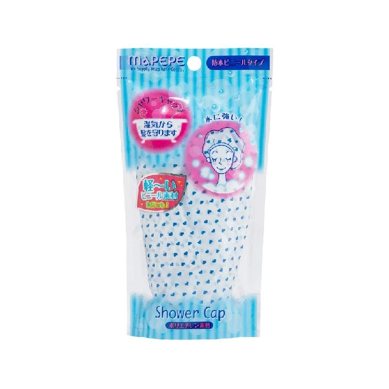 MAPEPE Mapepe Shower Cap Heart Blue  (15g)