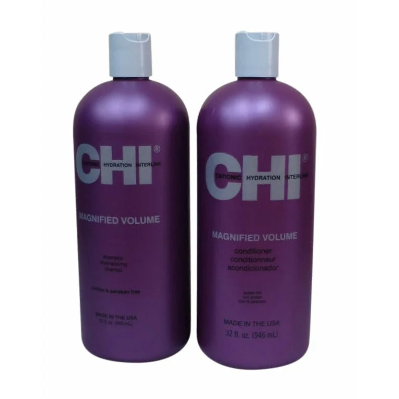 Chi Magnified Shampoo and Conditioner 32 oz Duo