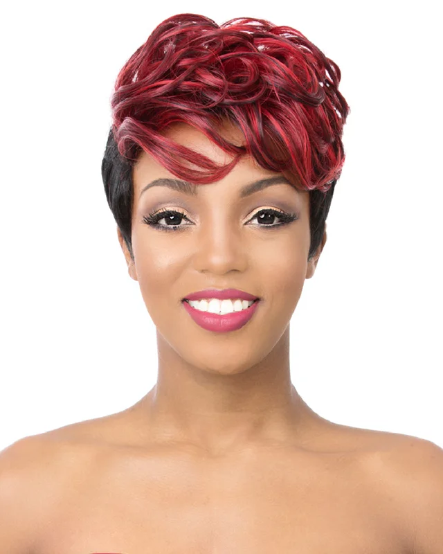 Synthetic wigs with mild curls-Chi | Synthetic Wig by It's a Wig