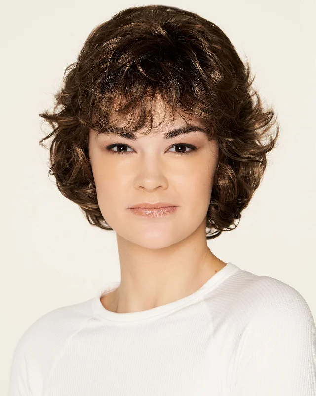 Synthetic wigs with torn curls-Chic | Synthetic Wig by Aspen