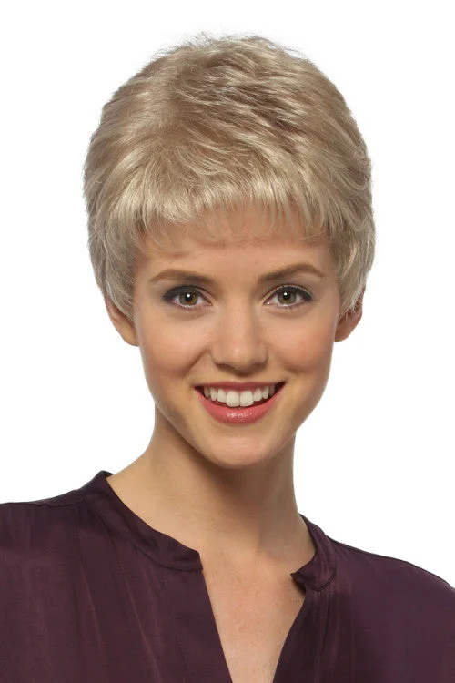 Synthetic wigs for mix cuts-Coby (Petite) Synthetic Wig By Estetica | Short, Straight | Full Mono Cap