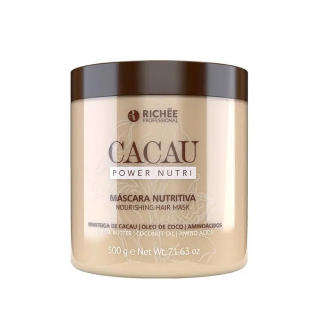 Hair care for high porosity waves-Cocoa Extract Power Nutri Dry Hair Nourishing Moisturizing Mask 500g - Richée