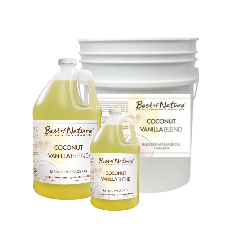 Coconut Vanilla Aromatherapy Massage & Body Oil