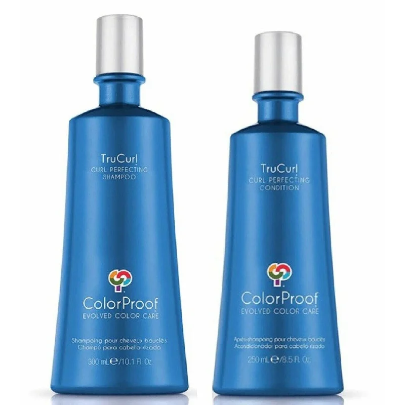 ColorProof Trucurl Curl Perfecting Shampoo 10.1 oz & Conditioner 8.5 oz Duo