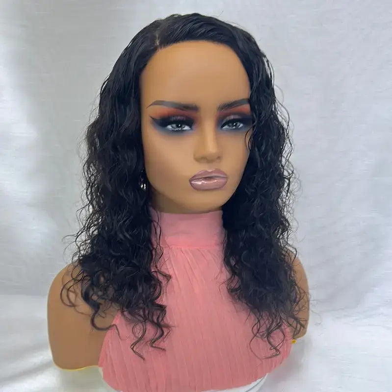 real person hair ring anywhere band-Custom Human Hair Closure Wig