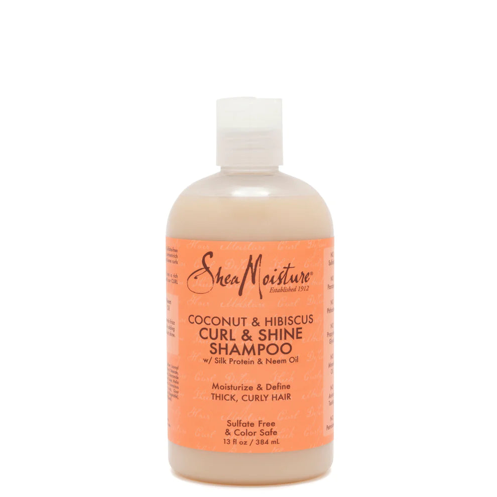 SheaMoisture Coconut & Hibiscus Curl & Shine Shampoo