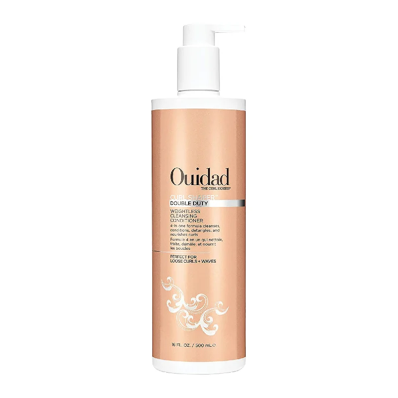 Hair care products with pineapple-Ouidad Curl Shaper Double Duty Weightless Cleansing Conditioner