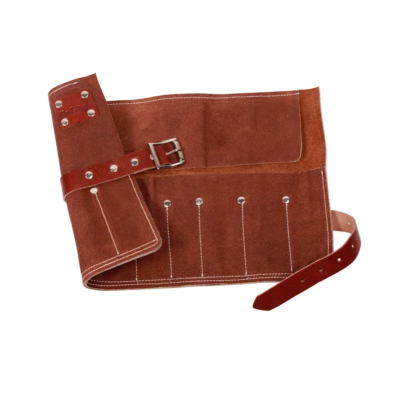 Dark Stag Barber Tool Roll (leather)