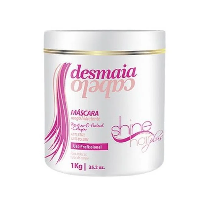 How to care for patchy shedding-Desmaia Cabelo Moisturizing Keratin Panthenol Collagen Mask 500g - Shine Hair