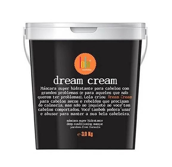 Hair care routine for scalp wellness-Dream Cream Deep Conditioning Super Moisturizing Mask 3Kg - Lola Cosmetics