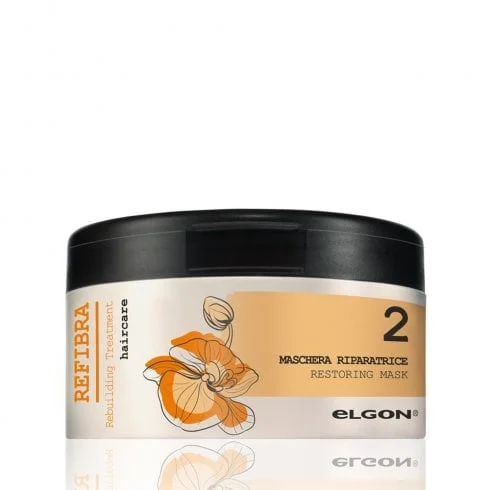 Hair care routine for hair robustness-Elgon Refibra Restoring Mask 250ml