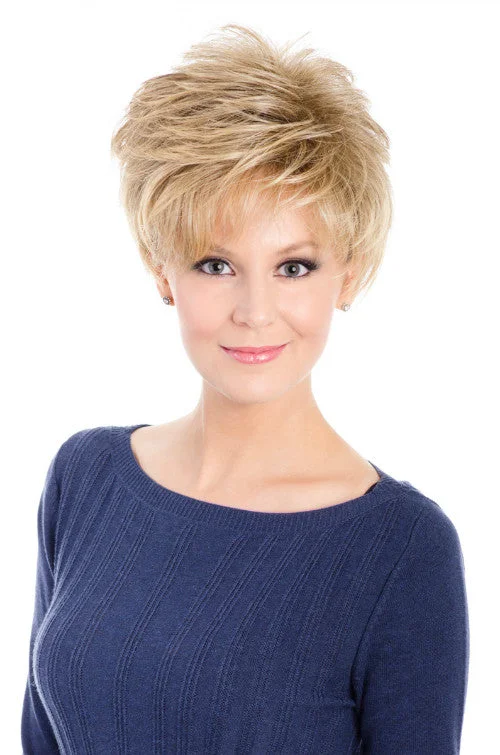 Synthetic wigs with raw layers-Enhancer Synthetic Topper by Tony of Beverly | Short, Straight