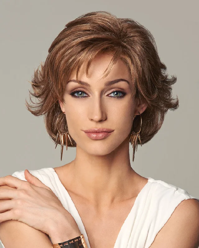 Loam synthetic wigs warm-Everyday Elegant | Lace Front & Monofilament Part Synthetic Wig by Gabor