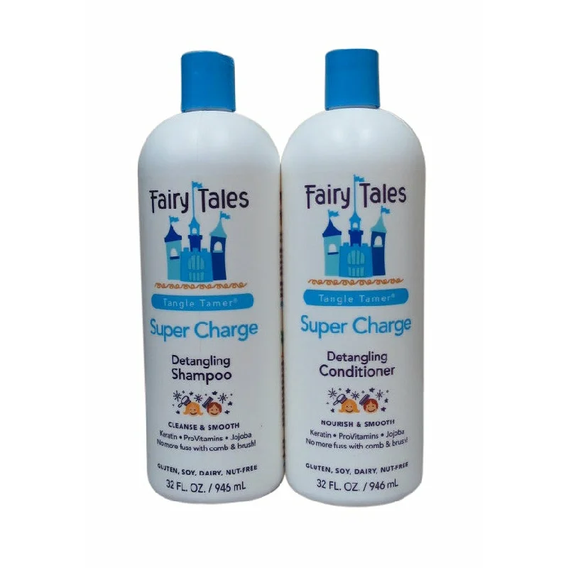 Fairy Tales Tangle Tamers Super Charge Detangling Shampoo & Conditioner 32oz