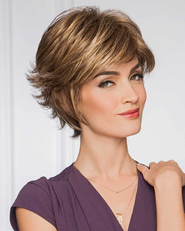 Synthetic wigs with soft hues-Gala-Large | Synthetic Wig by Gabor