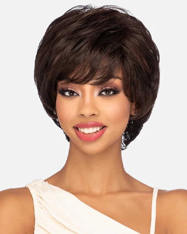 real person hair ring rare craft-HMB-Jai | Monofilament Crown Human Hair Blend Wig by Vivica Fox