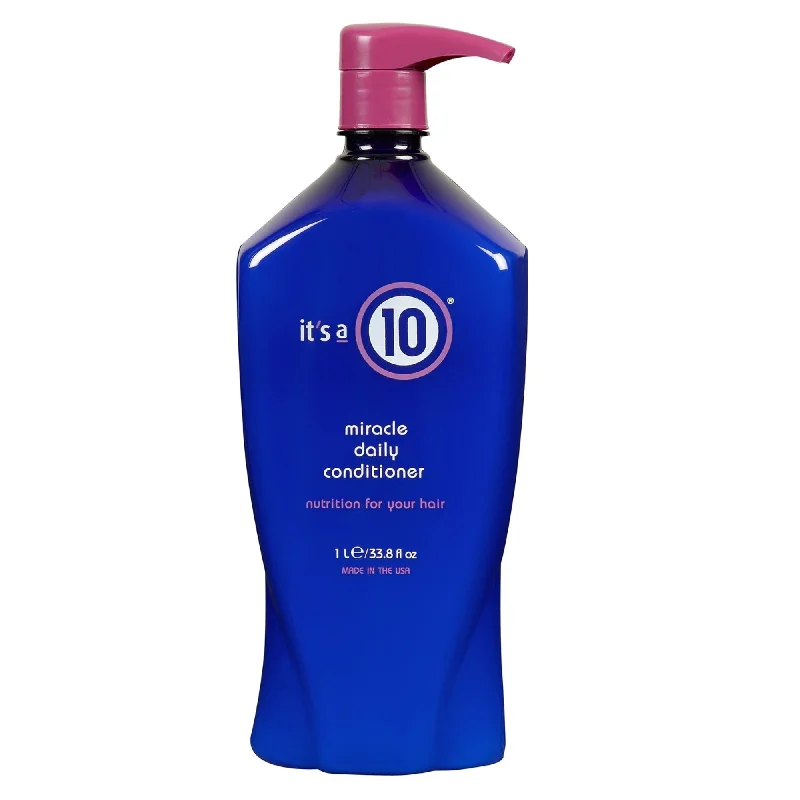 Hair care tips for hair robustness-It’s a 10 Miracle Daily Conditioner - 33oz