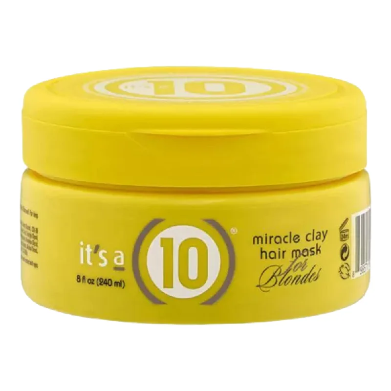 Mineral conditioner for hair-Its A 10 Blonde Miracle Clay Mask 8 oz